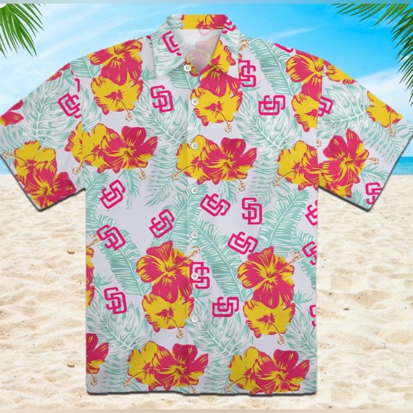 Lelemoon Other - LELEMOON San Diego Padres 2023 Hawaiian Shirt